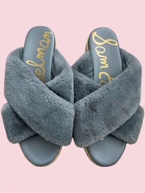 Fur Sam Edelman sandals